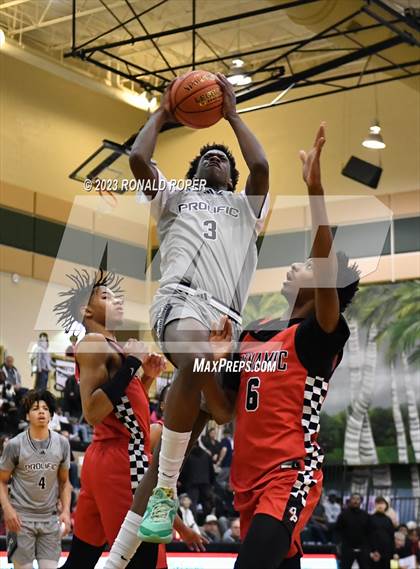 Thumbnail 3 in Dynamic Prep vs. Prolific Prep of Napa Christian (Chick-fil-A Classic) photogallery.