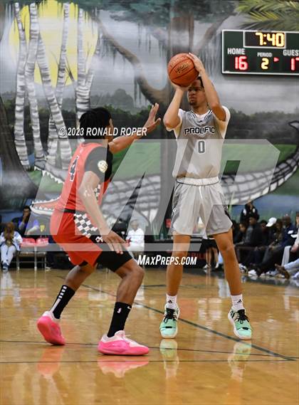 Thumbnail 3 in Dynamic Prep vs. Prolific Prep of Napa Christian (Chick-fil-A Classic) photogallery.