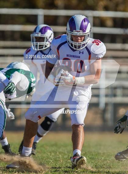 Thumbnail 1 in McDonough @ Surrattsville (MPSSAA 1A First Round) photogallery.