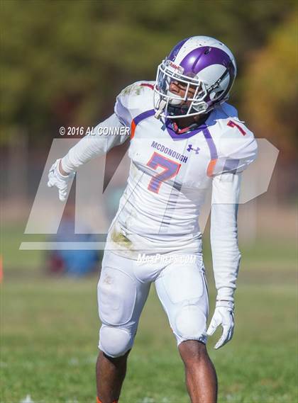 Thumbnail 2 in McDonough @ Surrattsville (MPSSAA 1A First Round) photogallery.