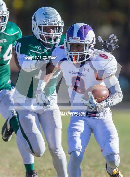 Thumbnail 2 in McDonough @ Surrattsville (MPSSAA 1A First Round) photogallery.