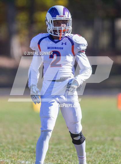 Thumbnail 1 in McDonough @ Surrattsville (MPSSAA 1A First Round) photogallery.