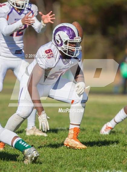 Thumbnail 3 in McDonough @ Surrattsville (MPSSAA 1A First Round) photogallery.