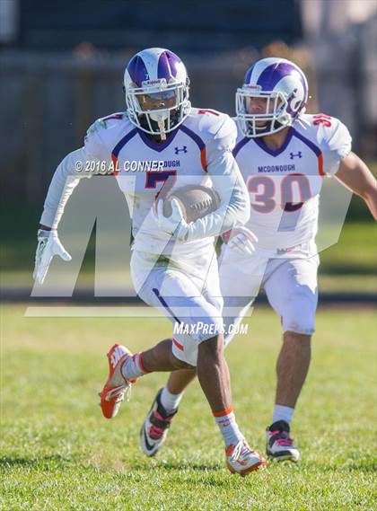 Thumbnail 2 in McDonough @ Surrattsville (MPSSAA 1A First Round) photogallery.