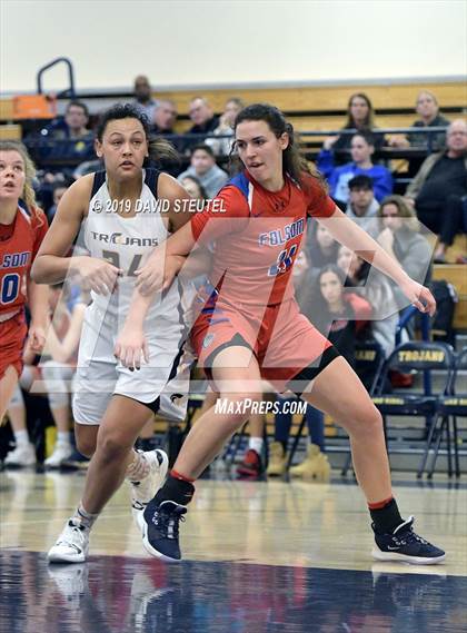 Thumbnail 2 in Folsom vs. Oak Ridge (Trojan Toss Up) photogallery.