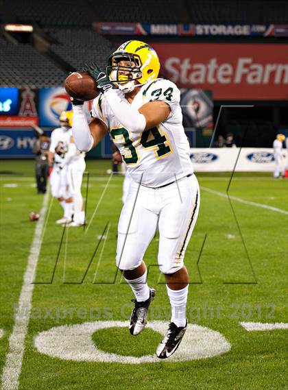Thumbnail 3 in Villa Park vs. Edison (CIF SS Southwest Division Final) photogallery.