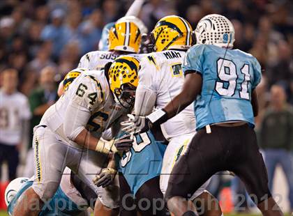 Thumbnail 3 in Villa Park vs. Edison (CIF SS Southwest Division Final) photogallery.