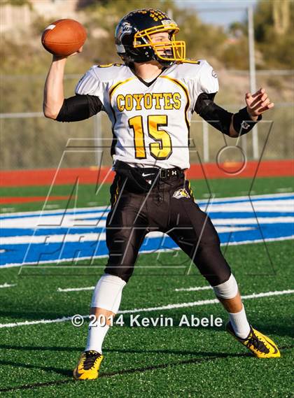 Thumbnail 1 in Arizona Lutheran Academy @ Tempe  Prep (AIA Division 5 Semifinal) photogallery.