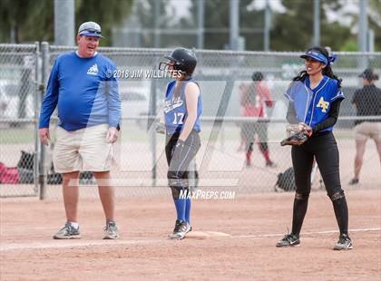 Thumbnail 3 in Tempe Prep vs Ash Fork (Chandler Prep Softball Classic) photogallery.