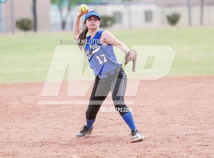 Thumbnail 1 in Tempe Prep vs Ash Fork (Chandler Prep Softball Classic) photogallery.