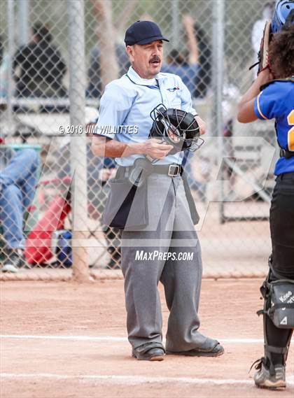 Thumbnail 3 in Tempe Prep vs Ash Fork (Chandler Prep Softball Classic) photogallery.