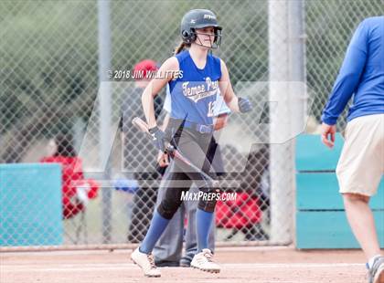 Thumbnail 2 in Tempe Prep vs Ash Fork (Chandler Prep Softball Classic) photogallery.