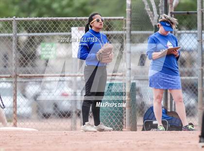 Thumbnail 2 in Tempe Prep vs Ash Fork (Chandler Prep Softball Classic) photogallery.