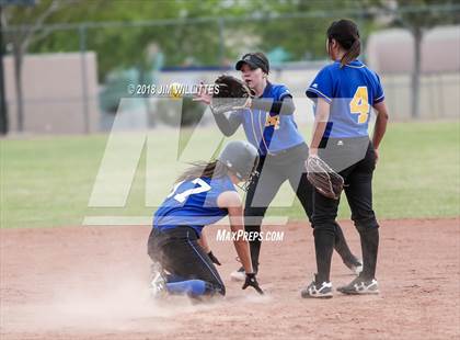 Thumbnail 2 in Tempe Prep vs Ash Fork (Chandler Prep Softball Classic) photogallery.