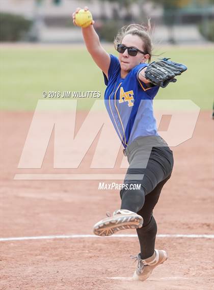 Thumbnail 1 in Tempe Prep vs Ash Fork (Chandler Prep Softball Classic) photogallery.