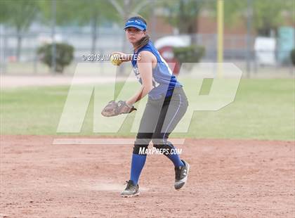 Thumbnail 1 in Tempe Prep vs Ash Fork (Chandler Prep Softball Classic) photogallery.