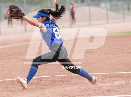 Thumbnail 3 in Tempe Prep vs Ash Fork (Chandler Prep Softball Classic) photogallery.