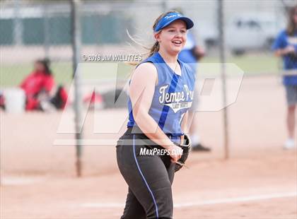 Thumbnail 1 in Tempe Prep vs Ash Fork (Chandler Prep Softball Classic) photogallery.