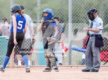 Thumbnail 3 in Tempe Prep vs Ash Fork (Chandler Prep Softball Classic) photogallery.