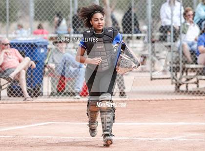 Thumbnail 2 in Tempe Prep vs Ash Fork (Chandler Prep Softball Classic) photogallery.
