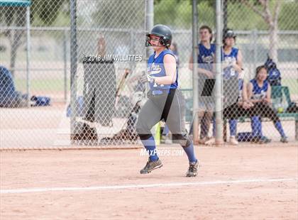 Thumbnail 3 in Tempe Prep vs Ash Fork (Chandler Prep Softball Classic) photogallery.