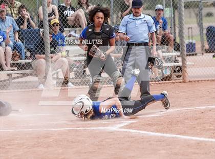 Thumbnail 2 in Tempe Prep vs Ash Fork (Chandler Prep Softball Classic) photogallery.