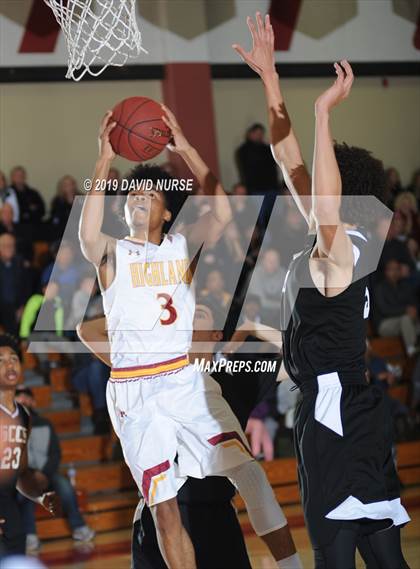 Thumbnail 2 in Santa Clarita Christian @ Highland (CIF 3AA Semifinal) photogallery.