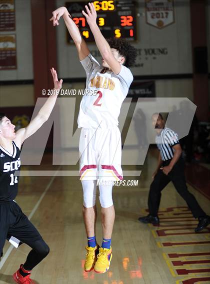 Thumbnail 2 in Santa Clarita Christian @ Highland (CIF 3AA Semifinal) photogallery.