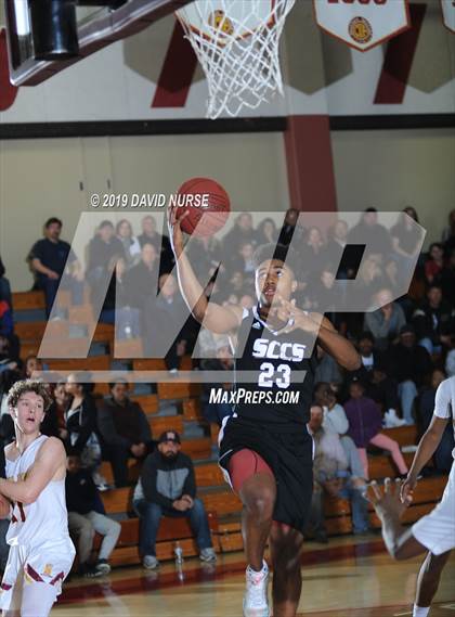 Thumbnail 2 in Santa Clarita Christian @ Highland (CIF 3AA Semifinal) photogallery.