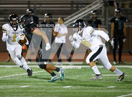Thumbnail 1 in Fairmont Prep vs. Firebaugh photogallery.
