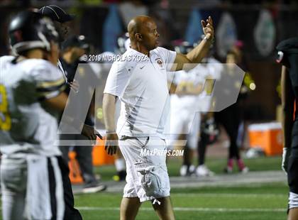 Thumbnail 2 in Fairmont Prep vs. Firebaugh photogallery.