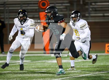 Thumbnail 2 in Fairmont Prep vs. Firebaugh photogallery.