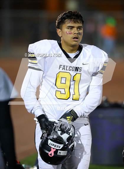 Thumbnail 3 in Fairmont Prep vs. Firebaugh photogallery.