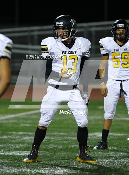 Thumbnail 1 in Fairmont Prep vs. Firebaugh photogallery.