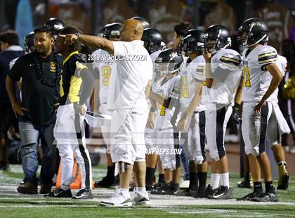Thumbnail 3 in Fairmont Prep vs. Firebaugh photogallery.