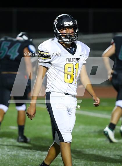 Thumbnail 2 in Fairmont Prep vs. Firebaugh photogallery.