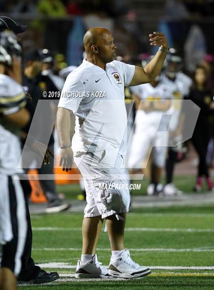 Thumbnail 1 in Fairmont Prep vs. Firebaugh photogallery.