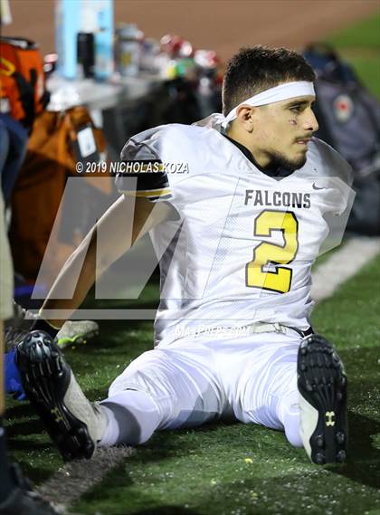 Thumbnail 2 in Fairmont Prep vs. Firebaugh photogallery.