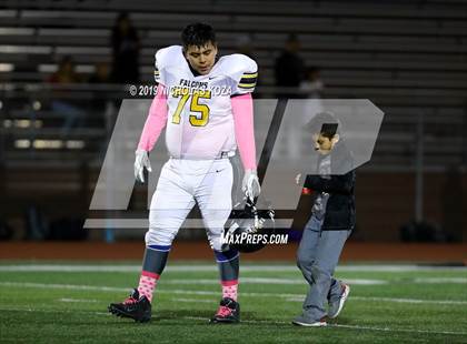 Thumbnail 1 in Fairmont Prep vs. Firebaugh photogallery.