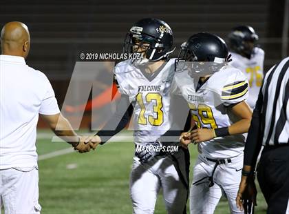 Thumbnail 2 in Fairmont Prep vs. Firebaugh photogallery.