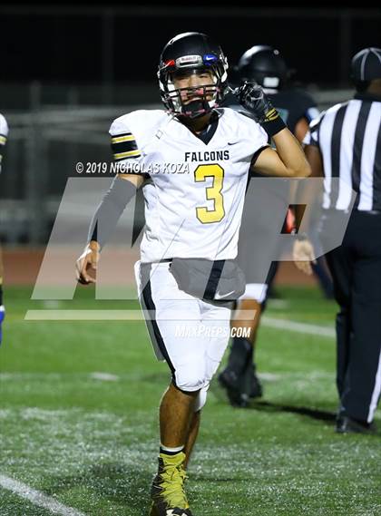 Thumbnail 3 in Fairmont Prep vs. Firebaugh photogallery.