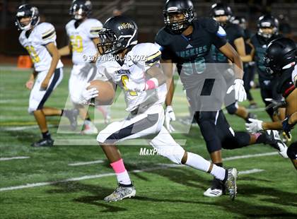 Thumbnail 1 in Fairmont Prep vs. Firebaugh photogallery.