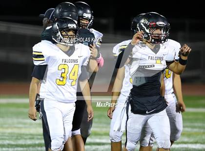 Thumbnail 2 in Fairmont Prep vs. Firebaugh photogallery.
