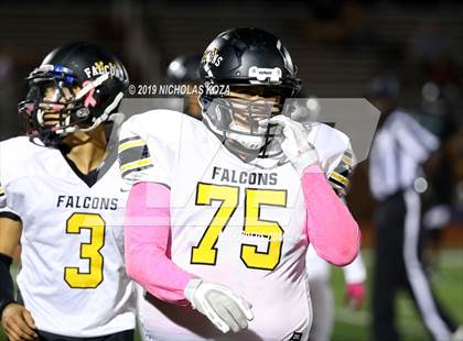 Thumbnail 2 in Fairmont Prep vs. Firebaugh photogallery.