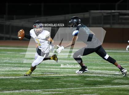 Thumbnail 3 in Fairmont Prep vs. Firebaugh photogallery.