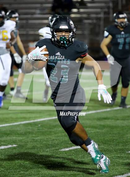 Thumbnail 3 in Fairmont Prep vs. Firebaugh photogallery.
