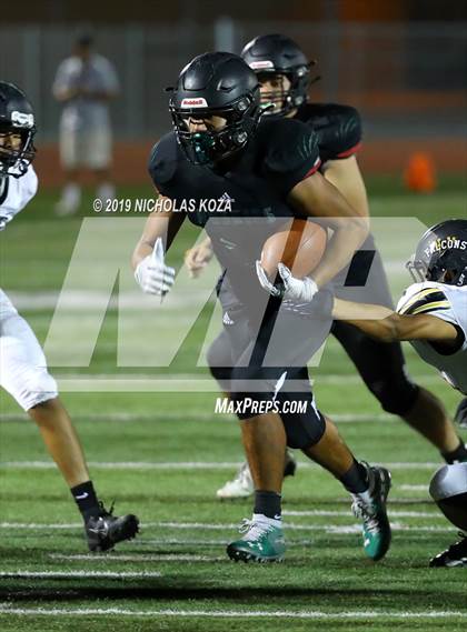 Thumbnail 3 in Fairmont Prep vs. Firebaugh photogallery.