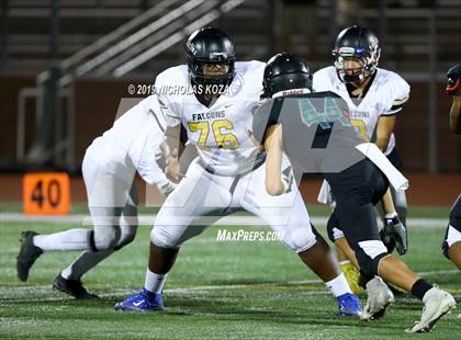 Thumbnail 2 in Fairmont Prep vs. Firebaugh photogallery.