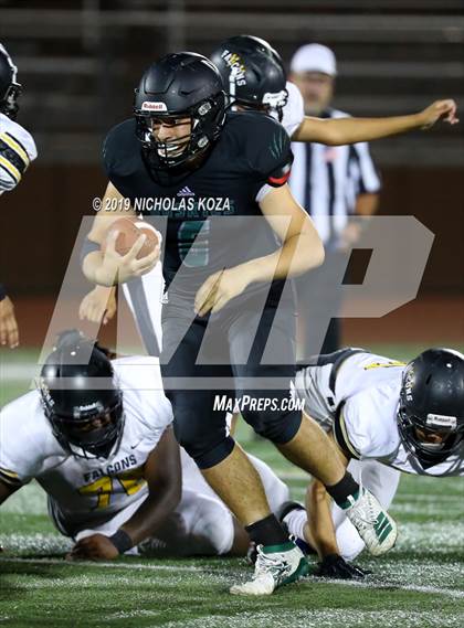 Thumbnail 1 in Fairmont Prep vs. Firebaugh photogallery.