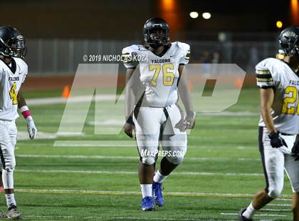 Thumbnail 3 in Fairmont Prep vs. Firebaugh photogallery.